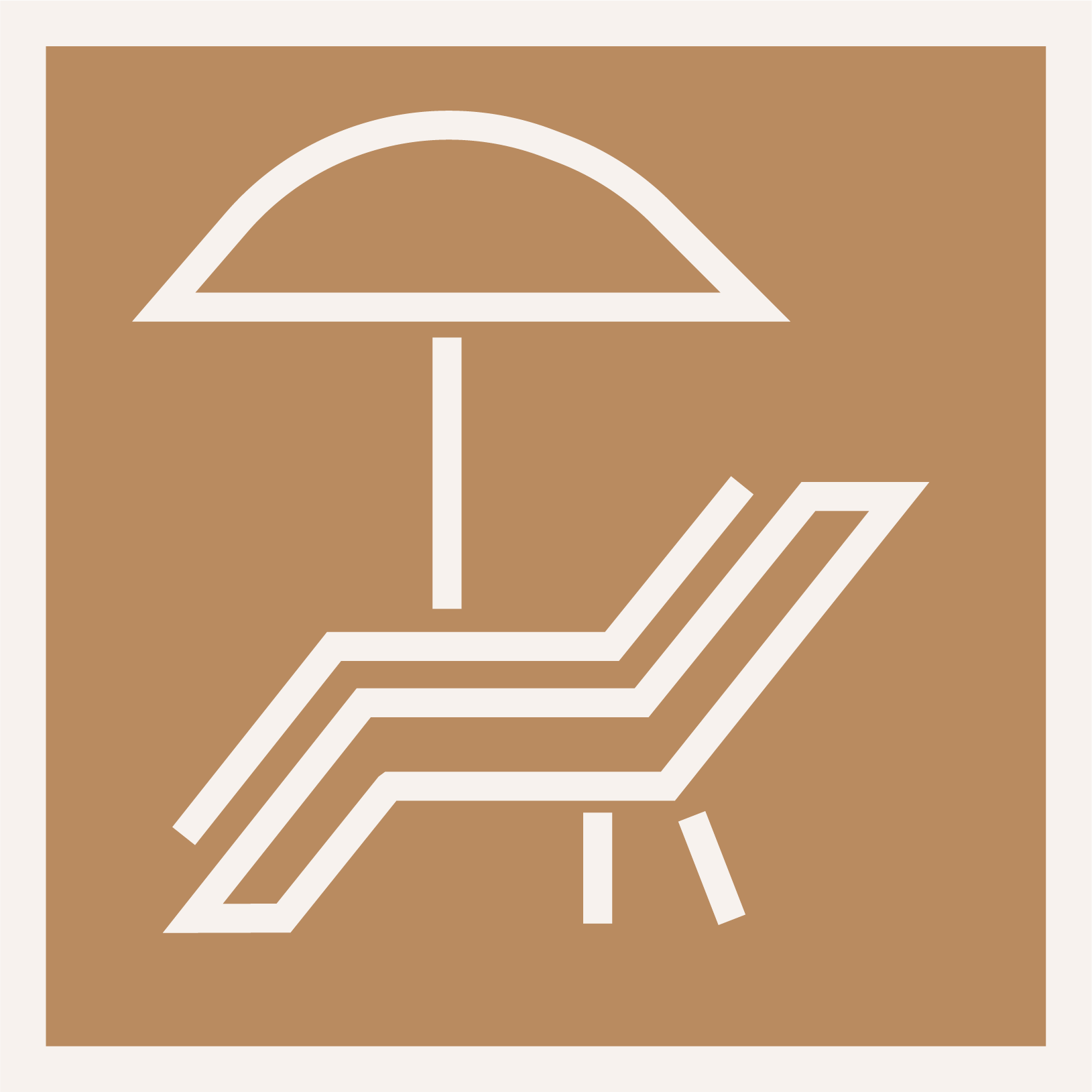 lounge chair icon