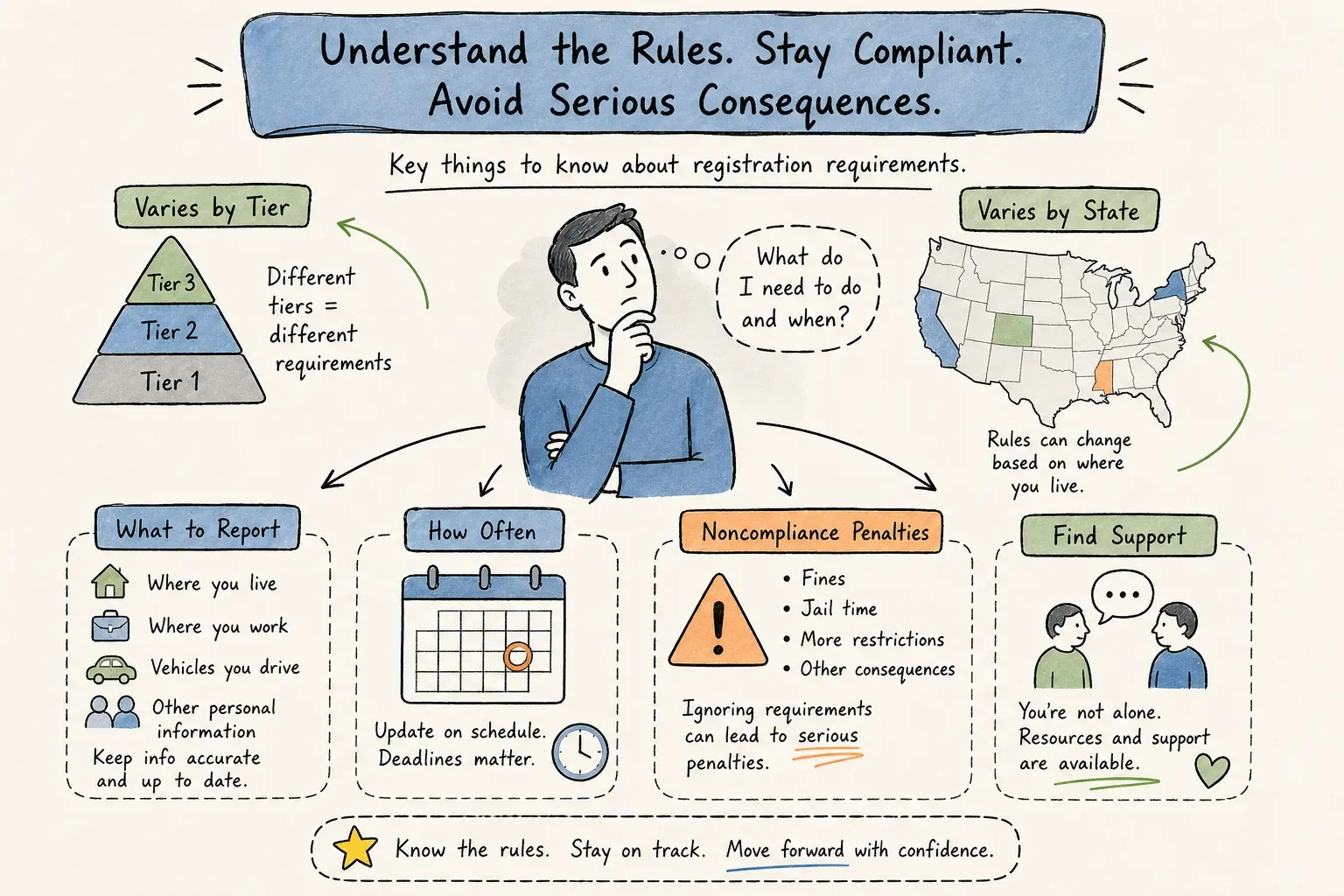 SORNA Isn’t the Whole Story: Why Federal vs. State Rules Leave Families Confused