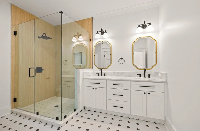 A couple bathrooms from a recently sold spec!