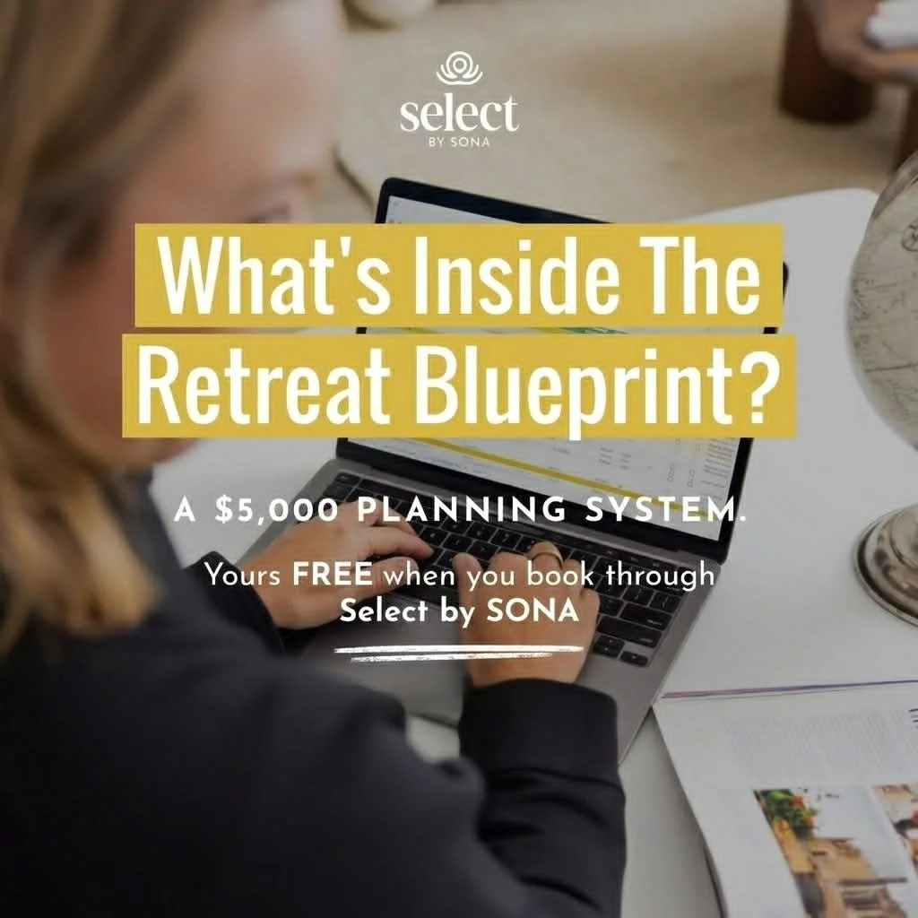 What's Inside the Retreat Blueprint? A $5,000 Planning System, Yours Free.
