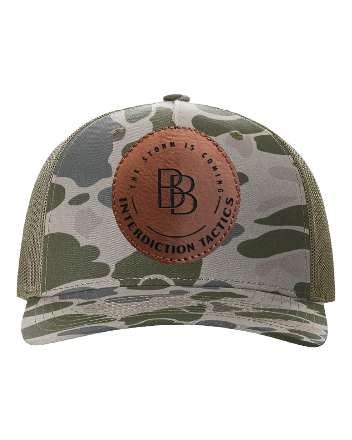 Leather Patch Trucker hat