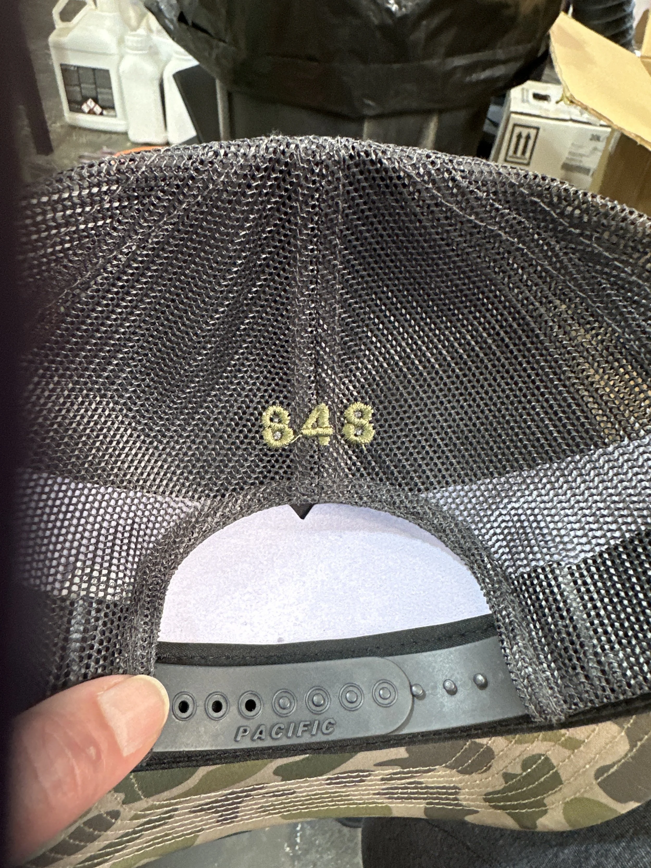 Embroidered Badge Number