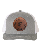 Leather Patch Trucker hat