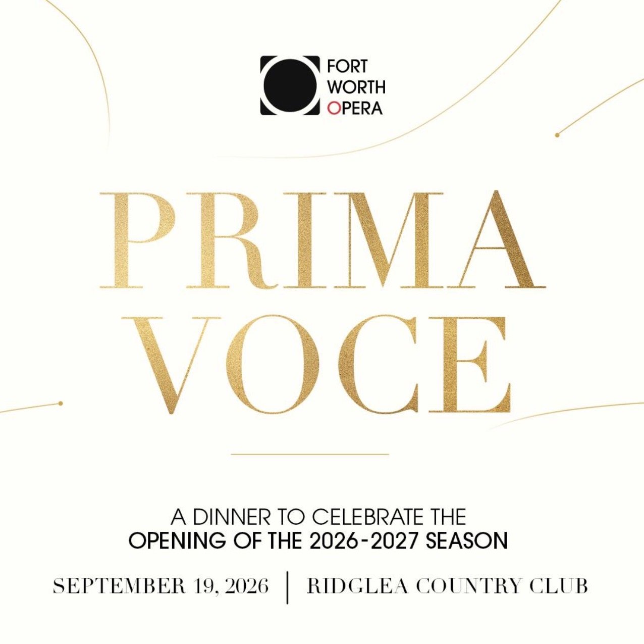 Prima Voce Dinner