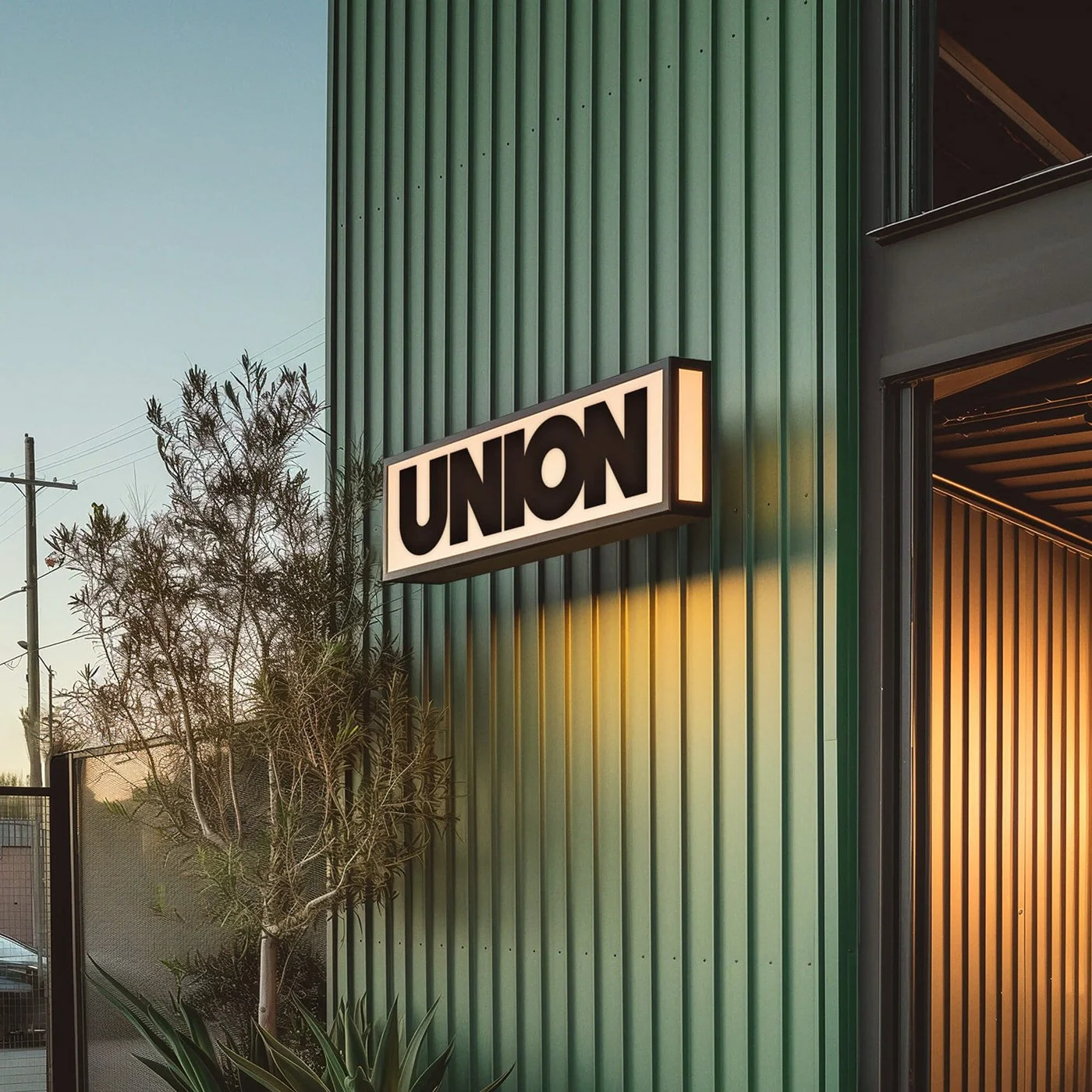 Union restaurant branding