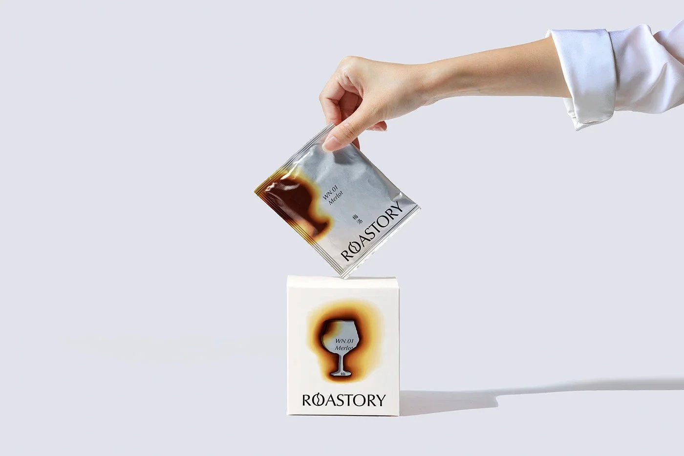 Roastory coffee branding