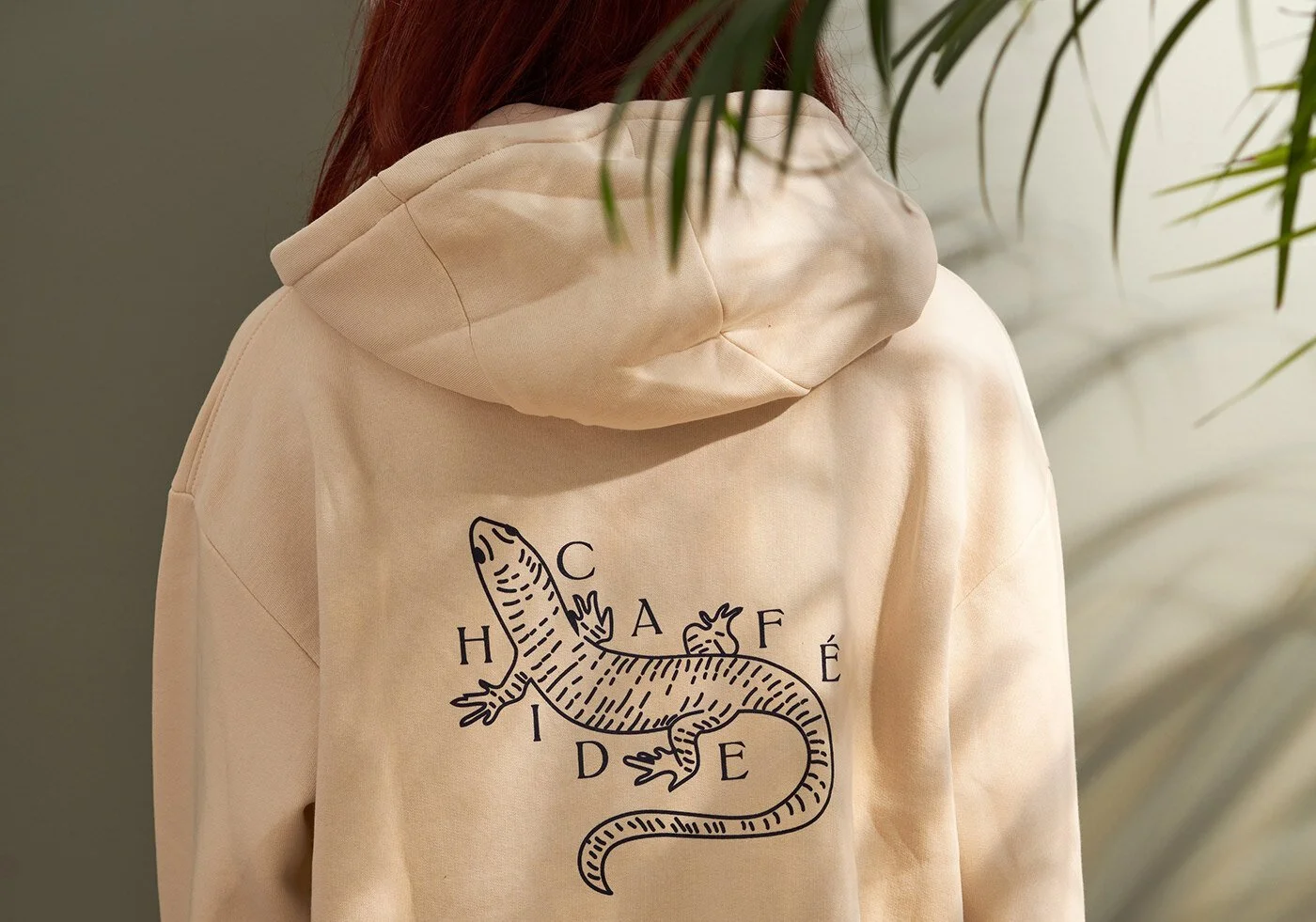 Hide Cafe restaurant branding