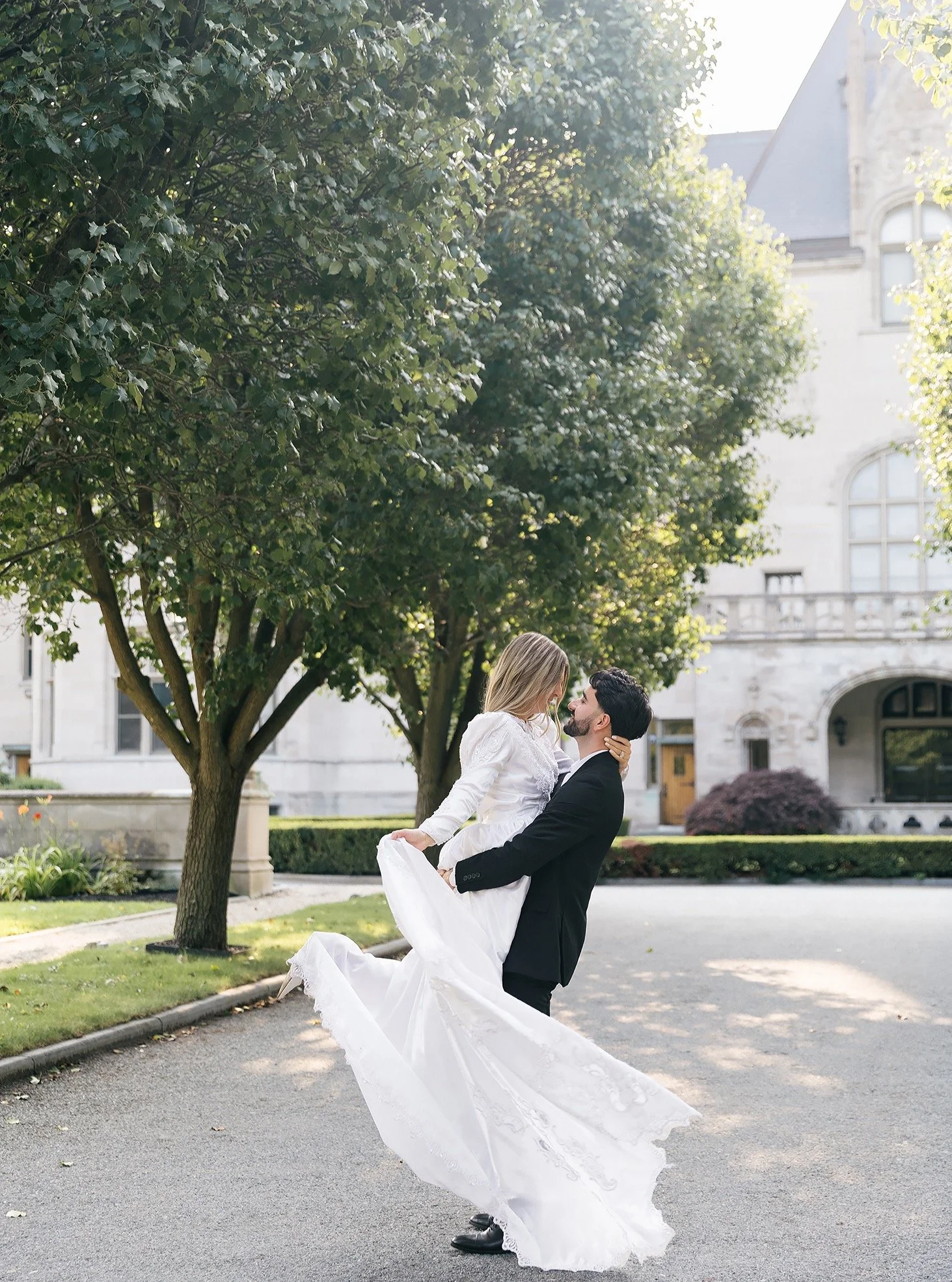 Consider this your sign to buy the vintage dress and elope in Newport