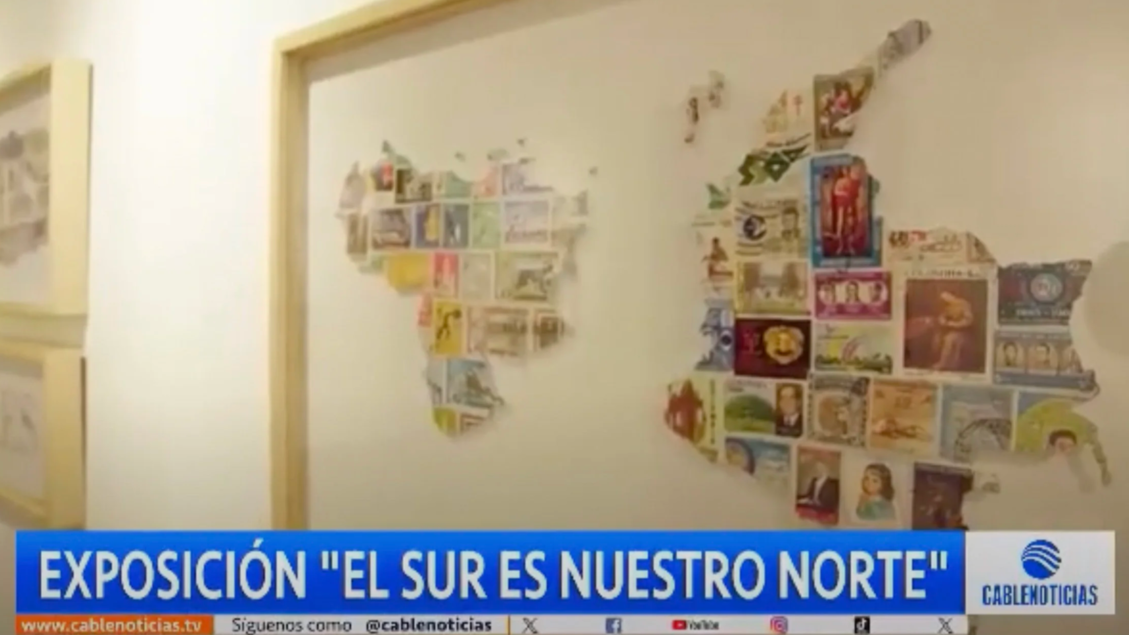 Exposición El Sur es nuestro Norte, Espacio Permanente Cablenoticias