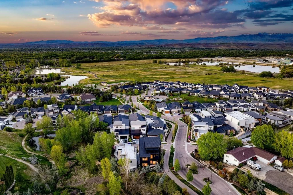 Aerial Photo of Eagle, ID