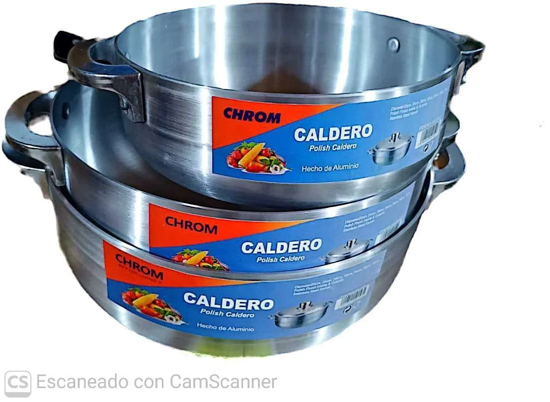 Caldero de aluminio