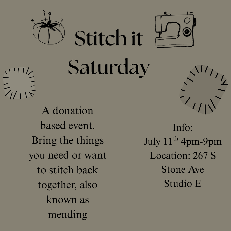 Stitch It Saturday