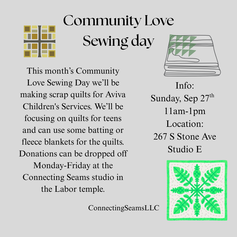 Community Love Sewing Day 
