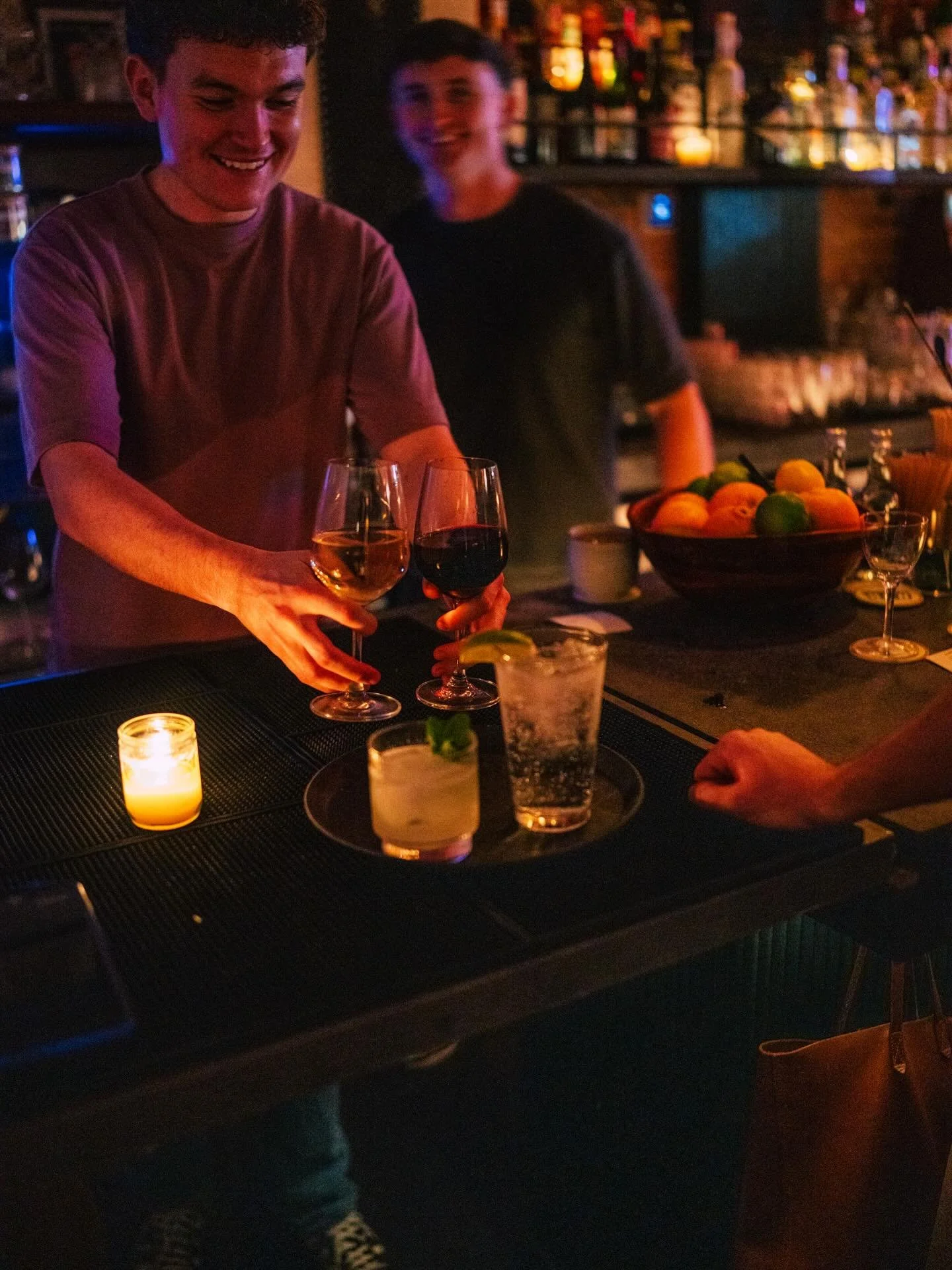 The boys are happy about Wine Wednesday! 😬

1/2 off bottles of wine and $14 charcuterie boards all night long.