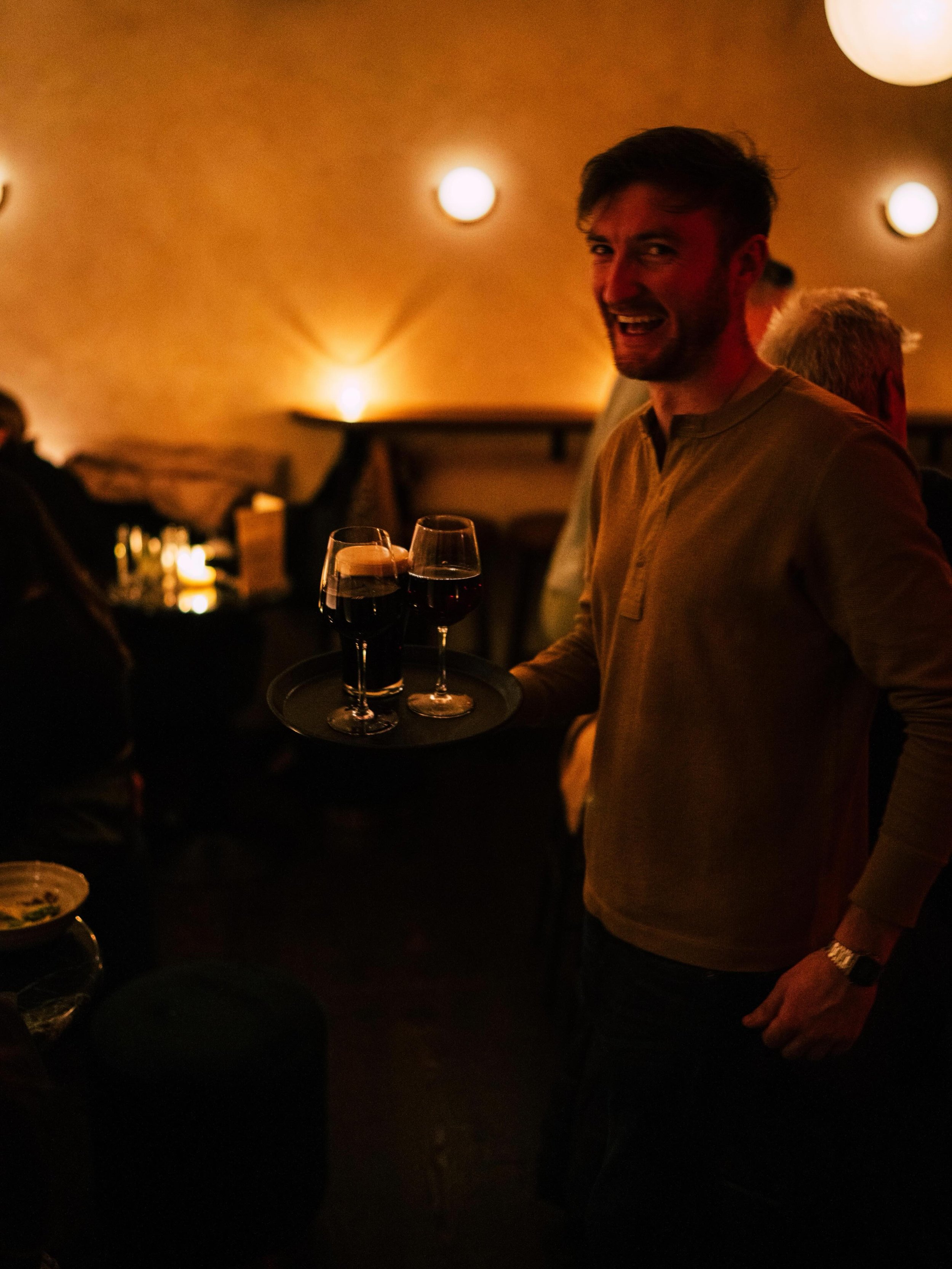 That look you get when you realize bottles of wine are half off till 10pm! 😏