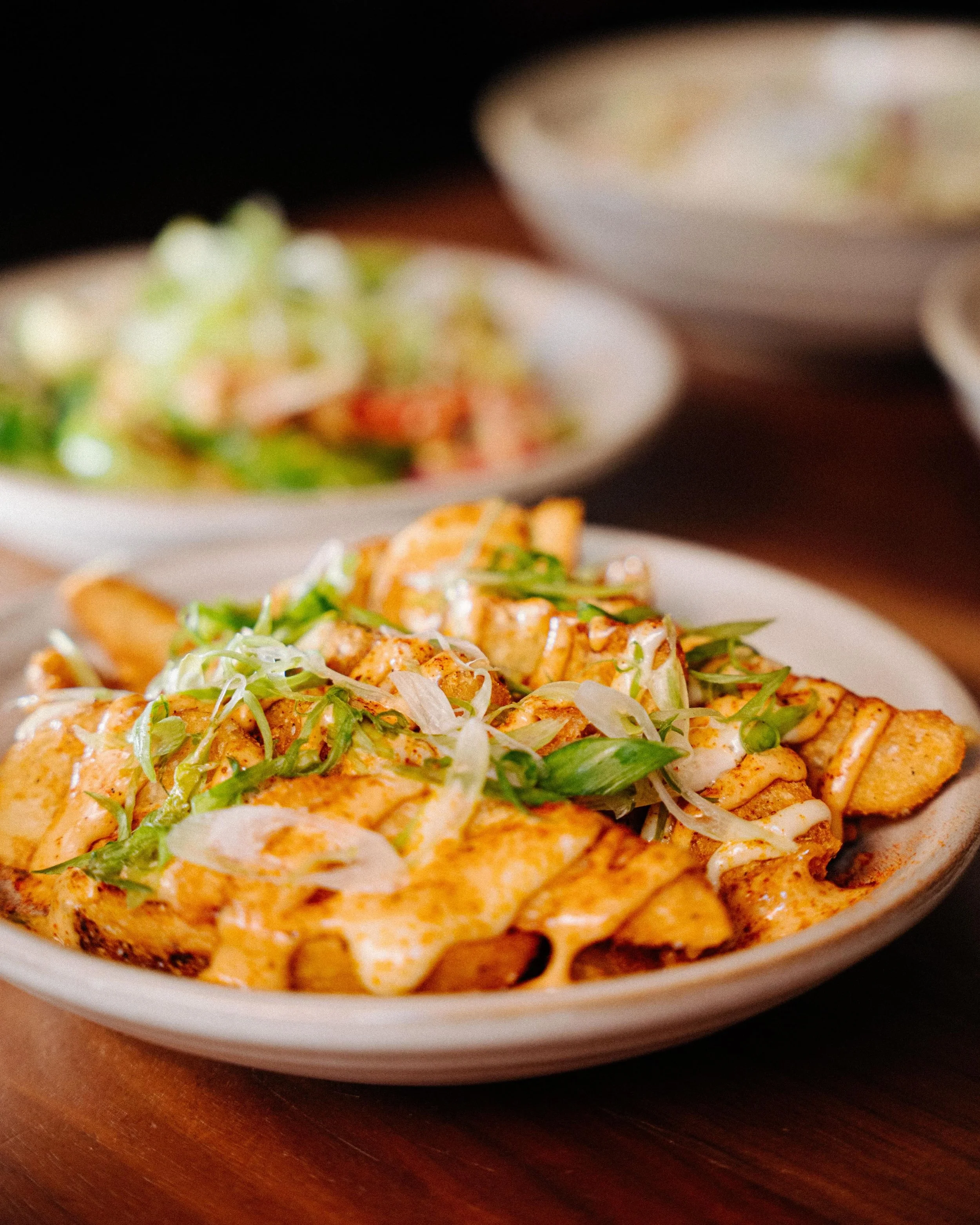 Our new PATATAS BRAVAS pair really well with happy hour till 7&hellip; it just kinda makes sense! 

PATATAS BRAVAS
Smoked Aioli, Lemon Aioli, Spring Onions