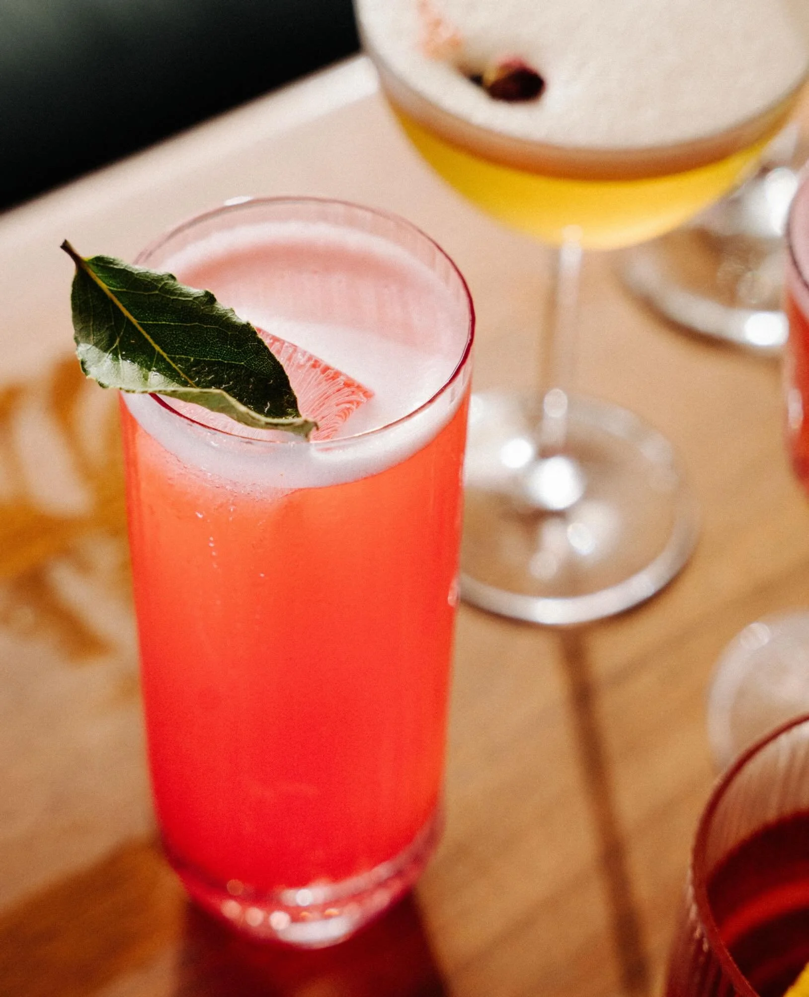 Your perfect Summer Friday treat! ☀️🍊

BLOOD ORANGE SKY
Vodka, Clementino, Blood Orange, Lemon, Soda, Bay Leaf