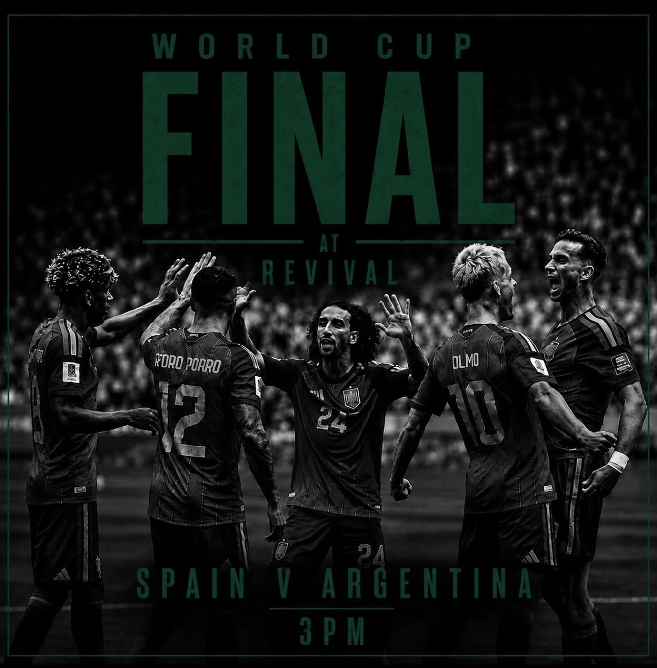 What a lovely day for a World Cup Final! ☀️🏆 Come for brunch, stay for the game! TV&rsquo;s are on in the front and the back ++ happy hour and drink specials all throughout the day!