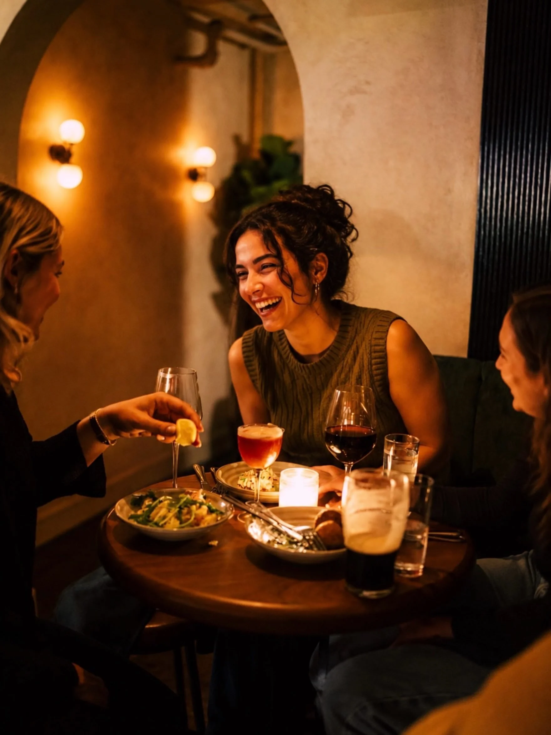 $9 wine by the glass is way cheaper than therapy, just saying 😏

Wednesday Specials till 10pm
$9 Select Wines
$9 Apples to Apples
$9 Hummus
