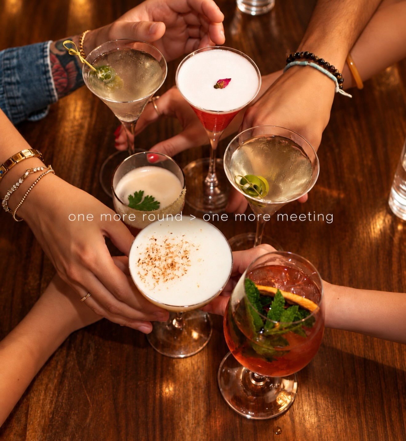 Here- we planned your week for you.

Happy Hour Sun-Fri till 7!