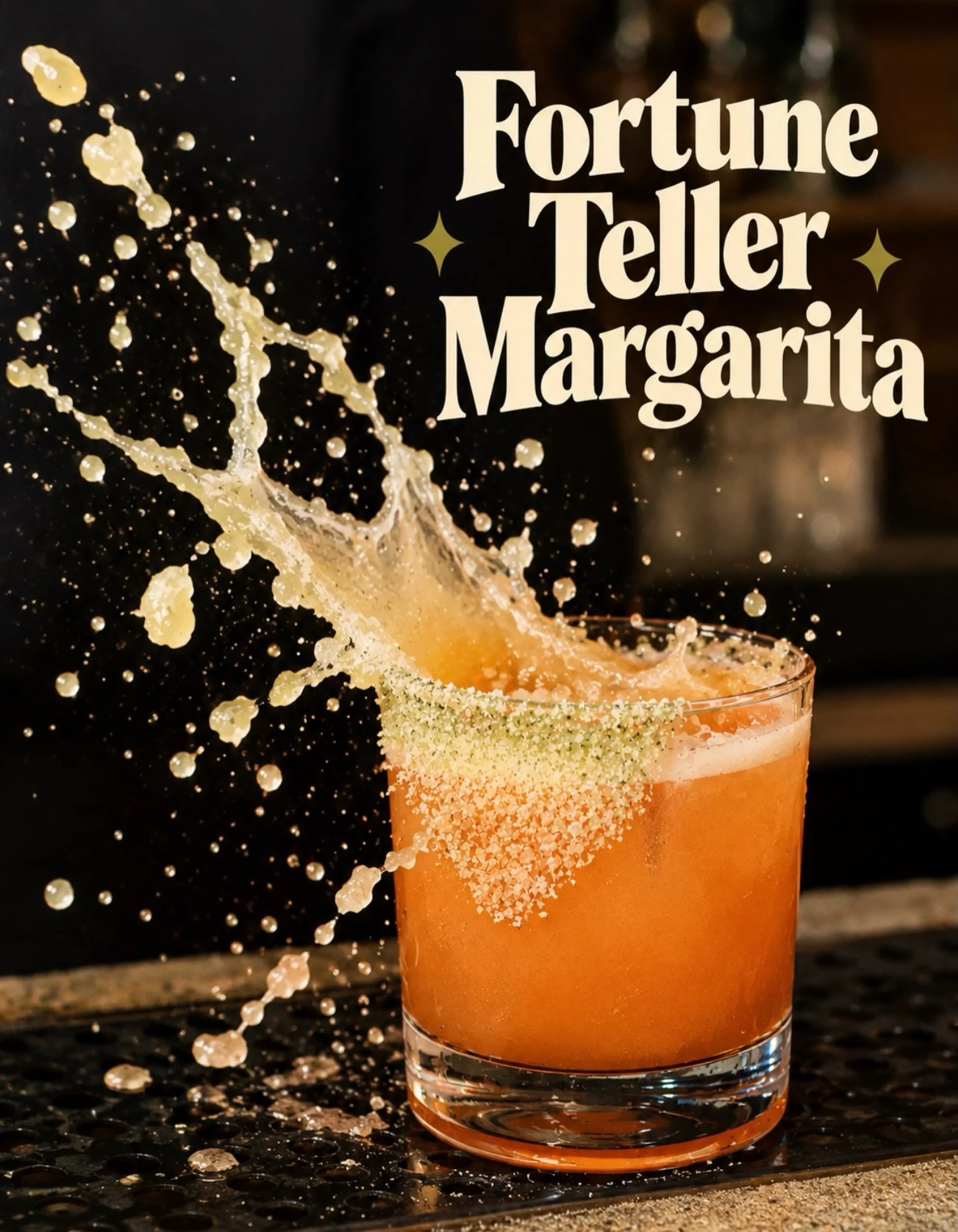 All signs lead here for $9 Fortune Teller Margaritas till 7!

HAPPY HOUR
$7 House Martinis
$9 Fortune Teller Margaritas
$7 Select Beers
$8 Select Wines