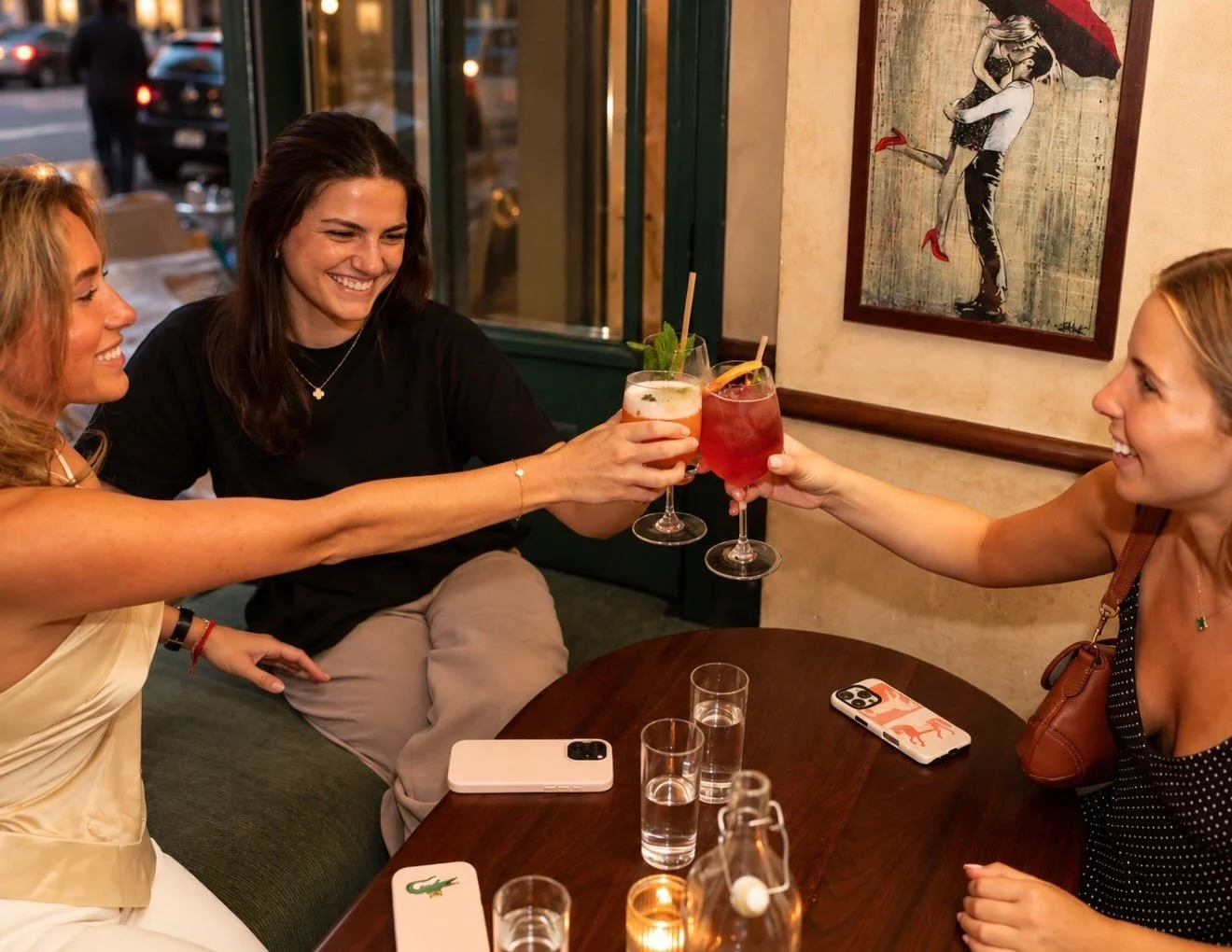 Sundays are for catching up! Meet here for happy hour, stay for $9 Spritzes 3:30-10!