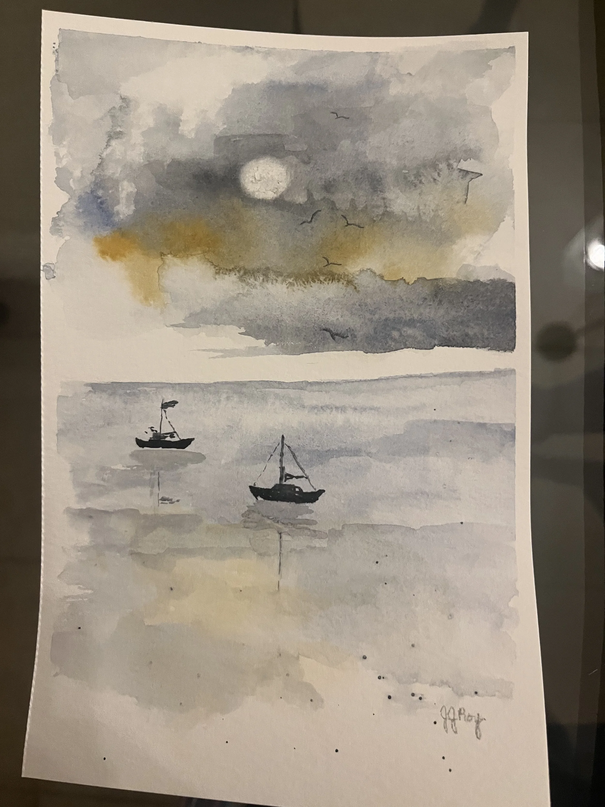 Lake Pepin Water Color Painting Class