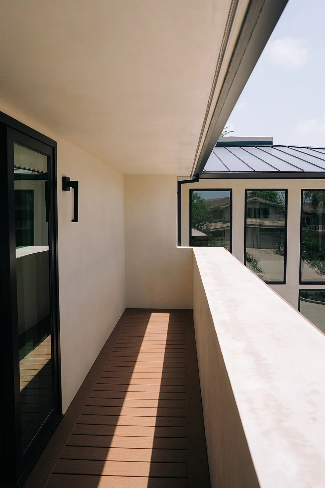 Master balcony looking East