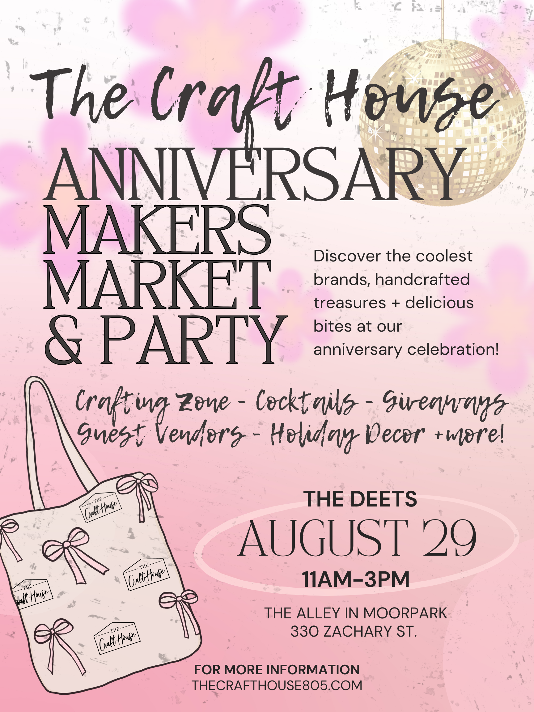 The Craft House Anniversary Makers Market 