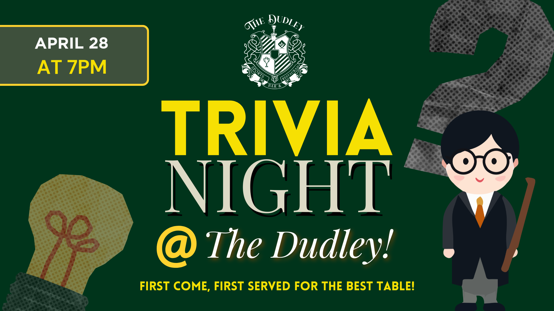 trivia night (harry potter theme)