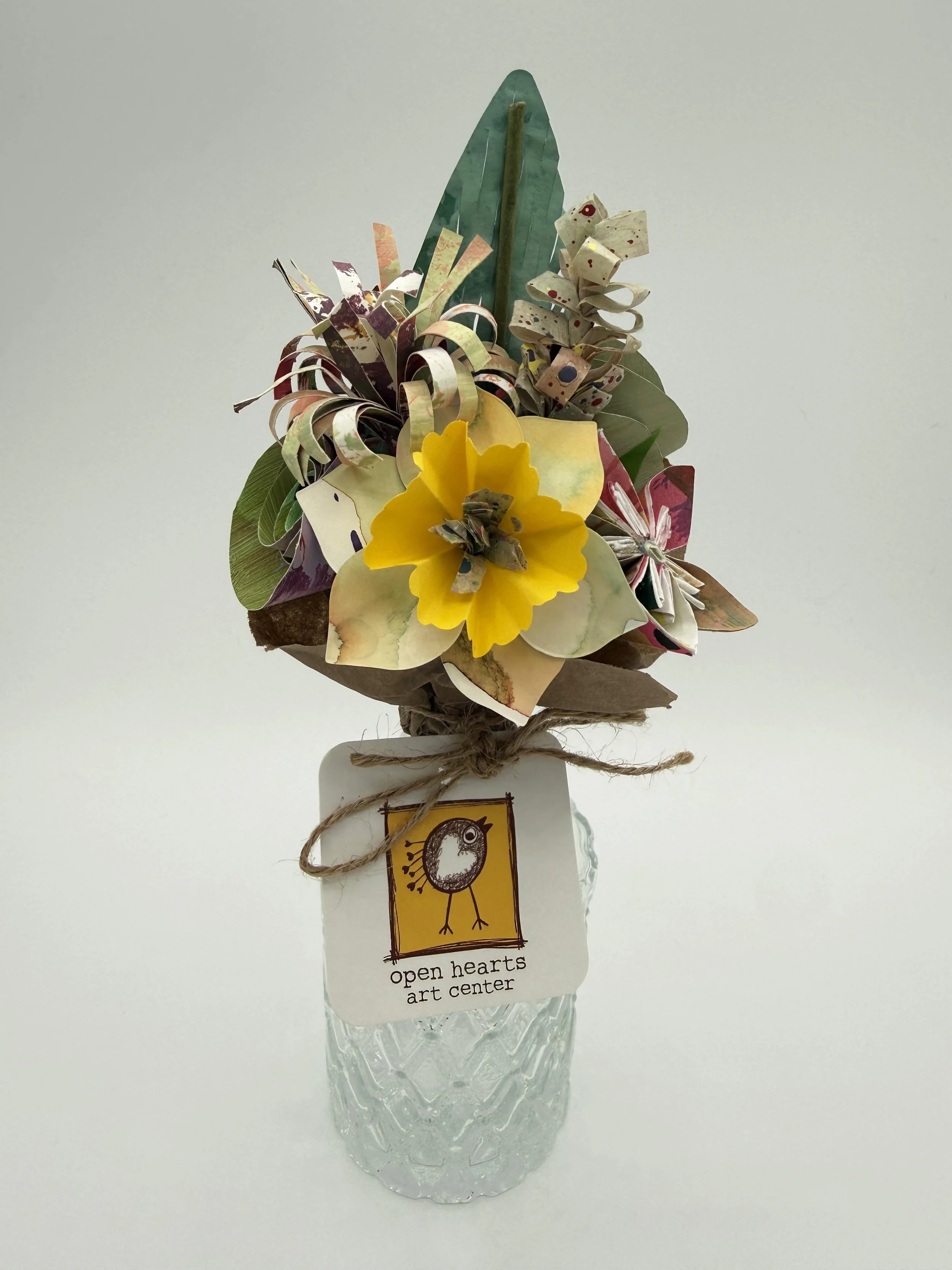Paper Flower Mini Bouquet