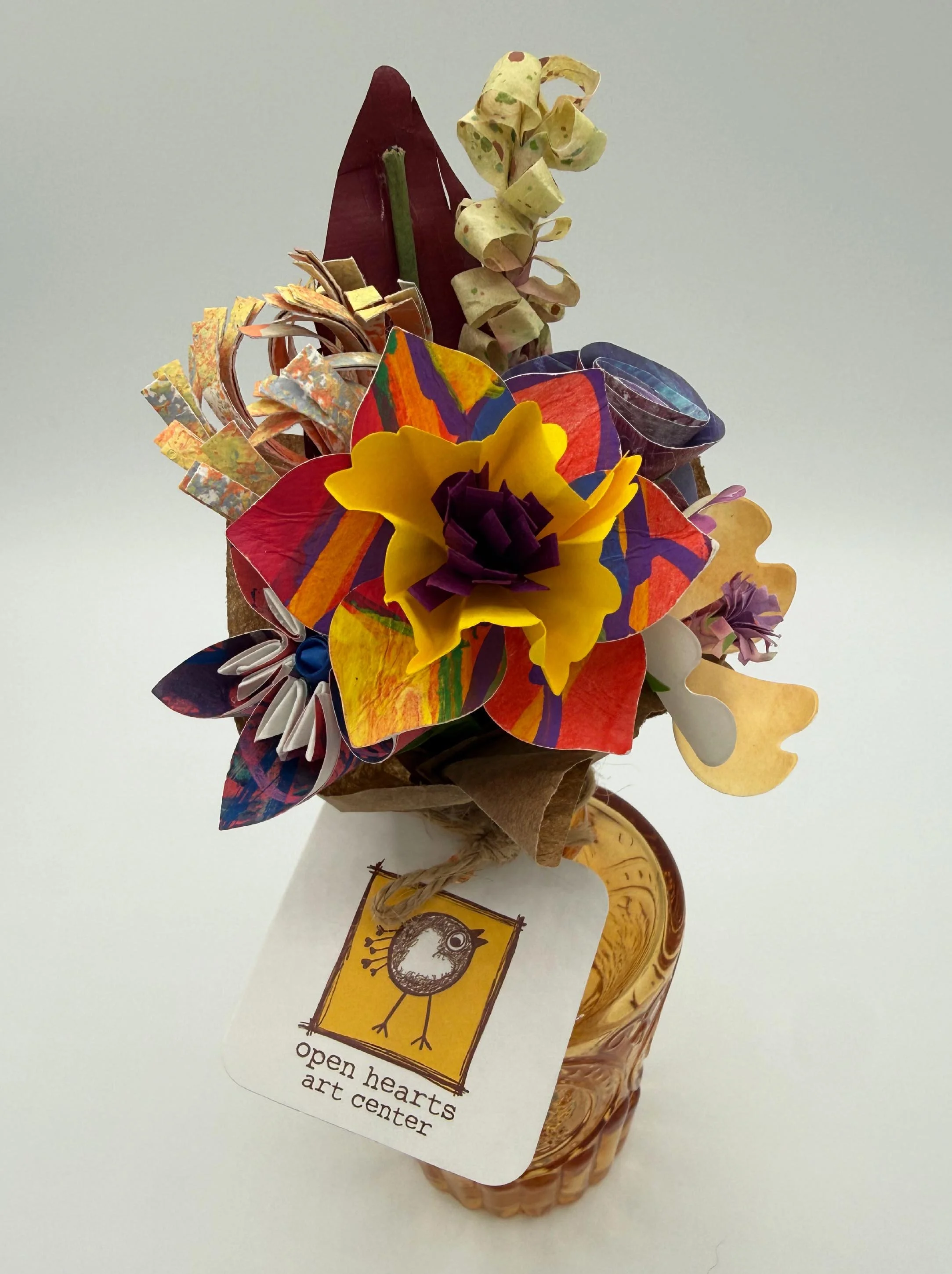 Paper Flower Mini Bouquet