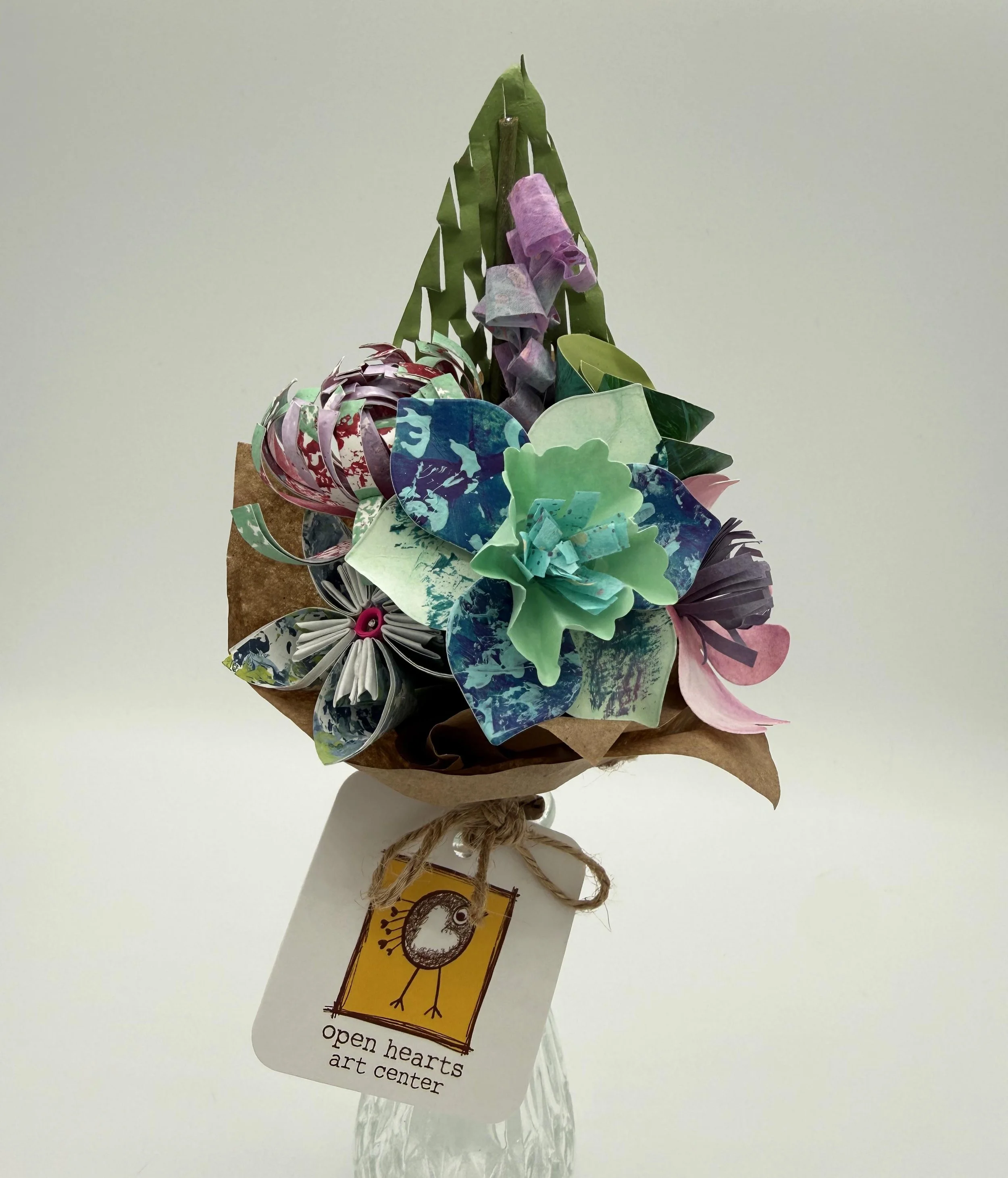 Paper Flower Mini Bouquet