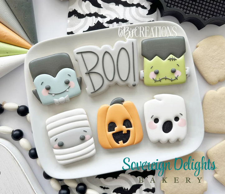 “Spooky Squares” Halloween cookie decorating class