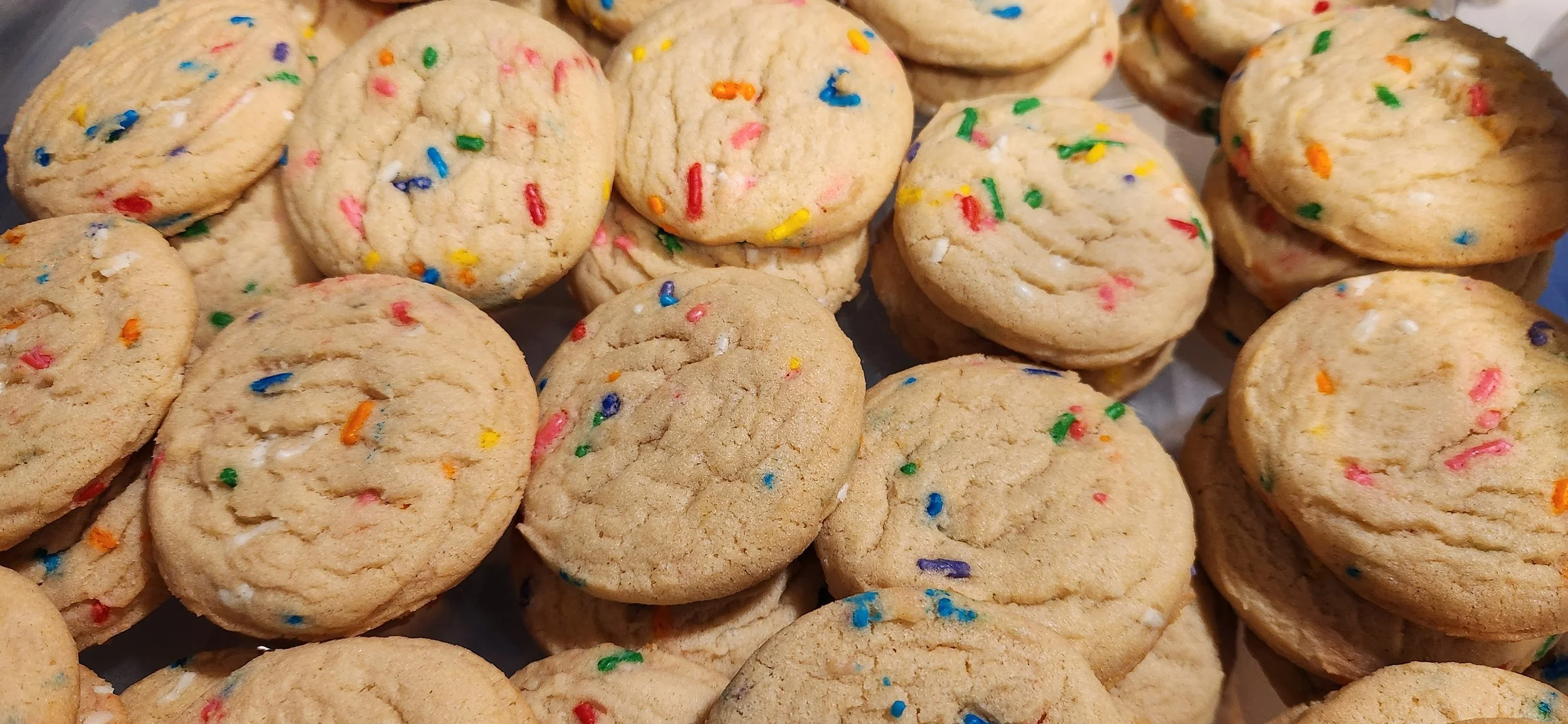 Birthday cake sugar cookie