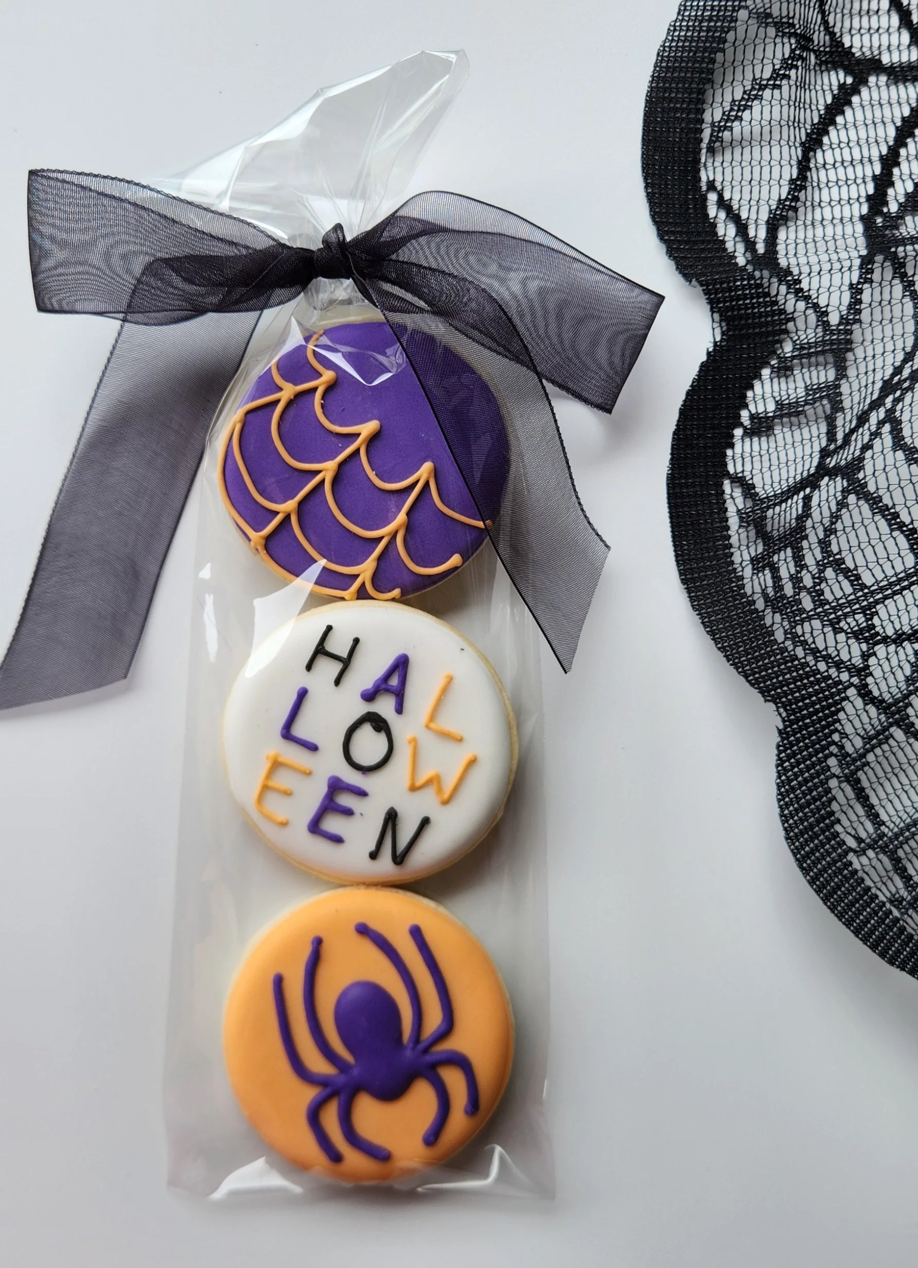 Halloween 3 piece cookie set