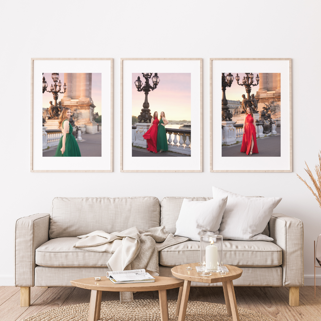 destination Paris portrait experience