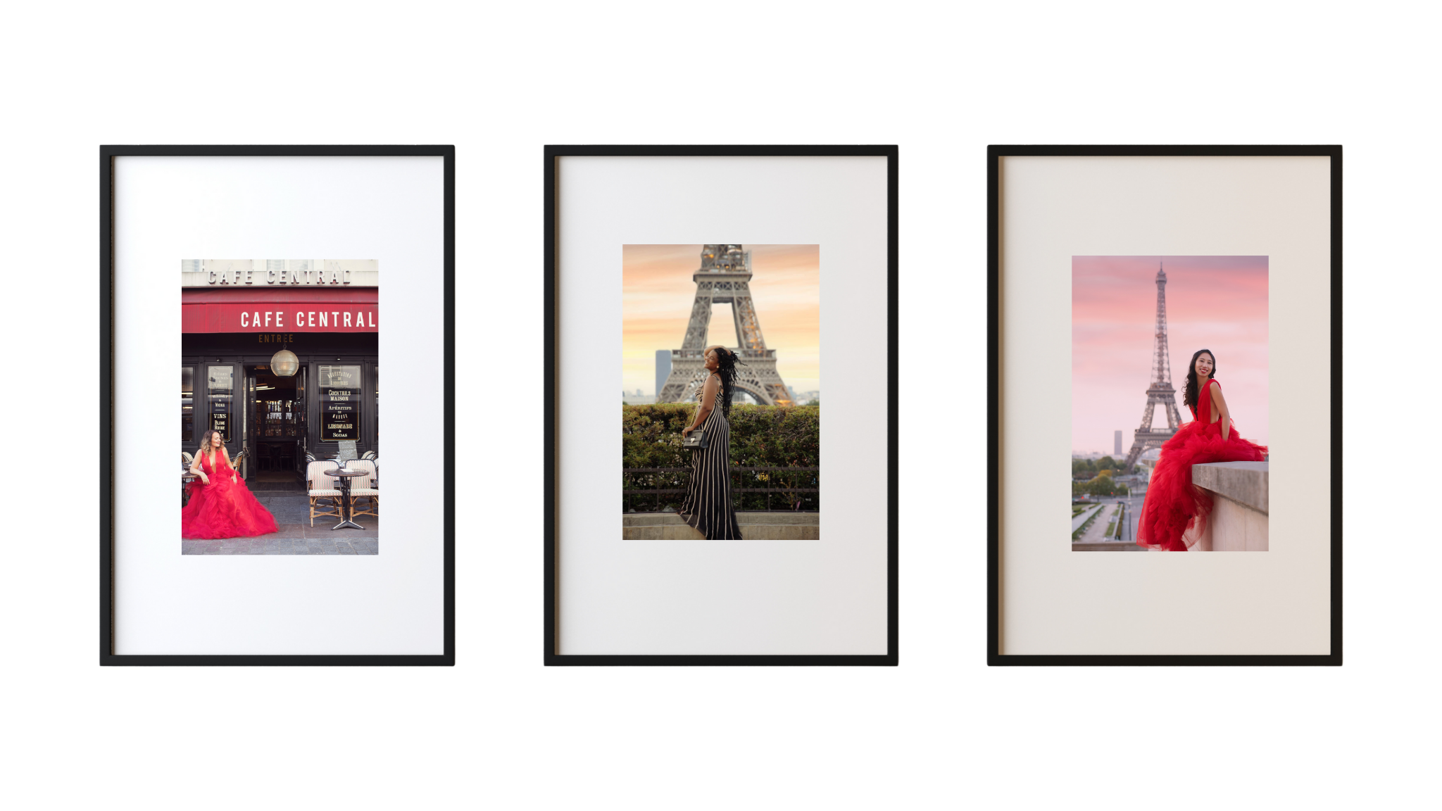 destination Paris portrait experience