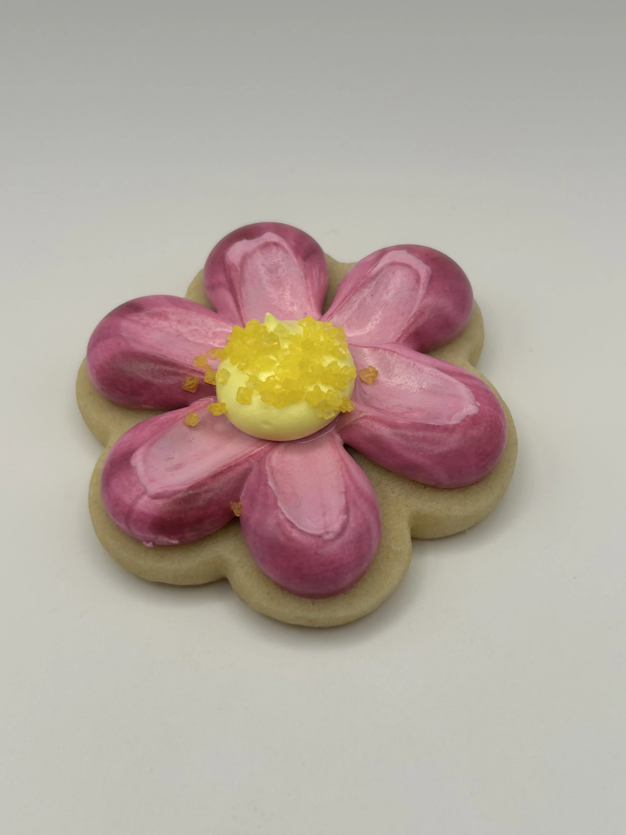 Mini (2") Flower Butter Cookies (Dozen)