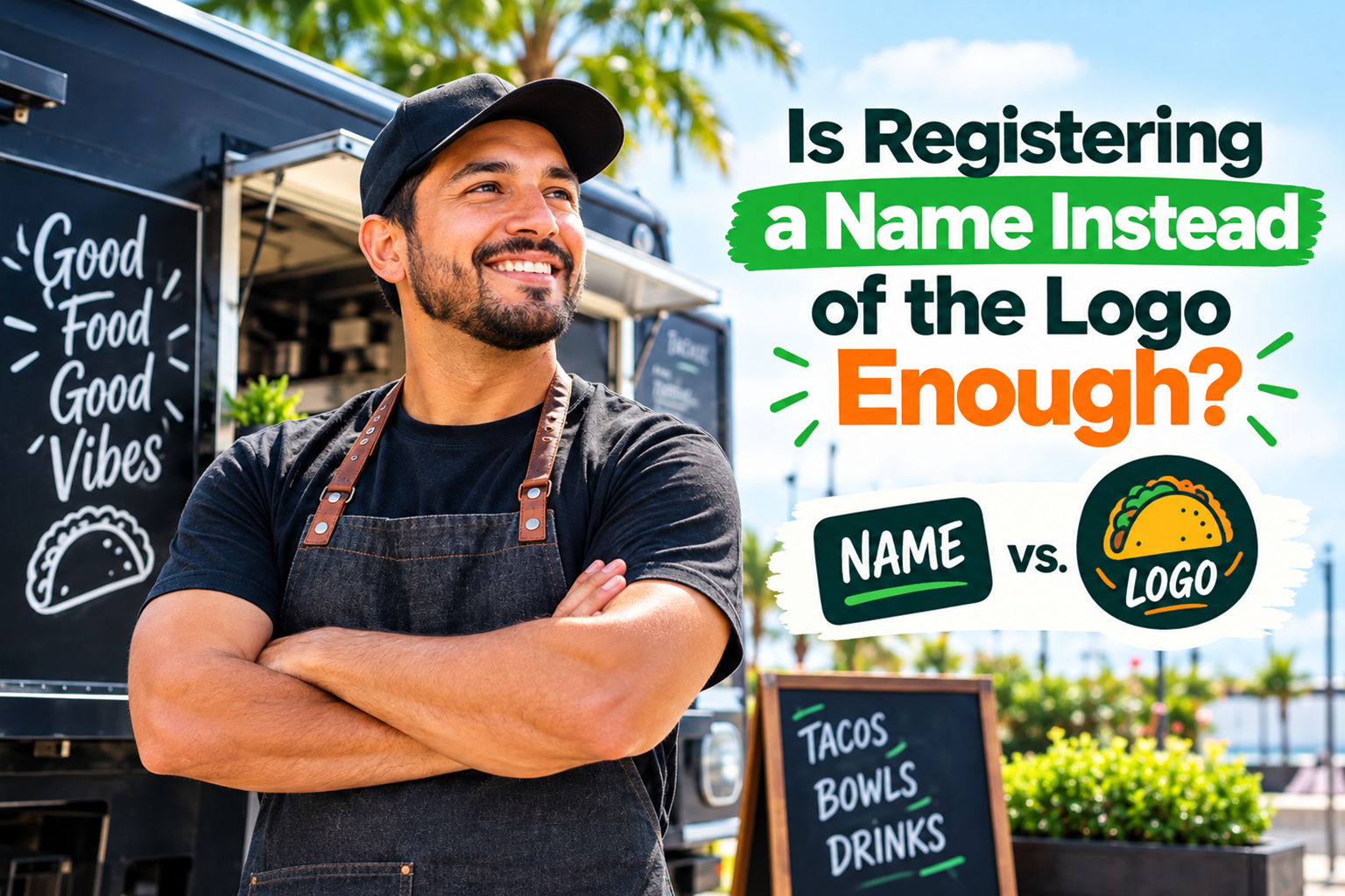 Is Registering a Name Instead of the Logo Enough?