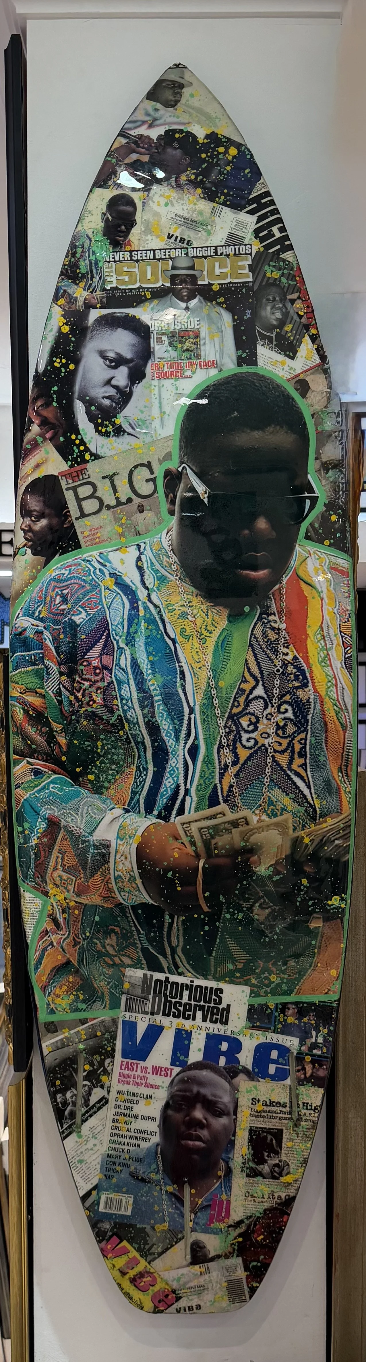 The Notorious B.I.G. Surfboard