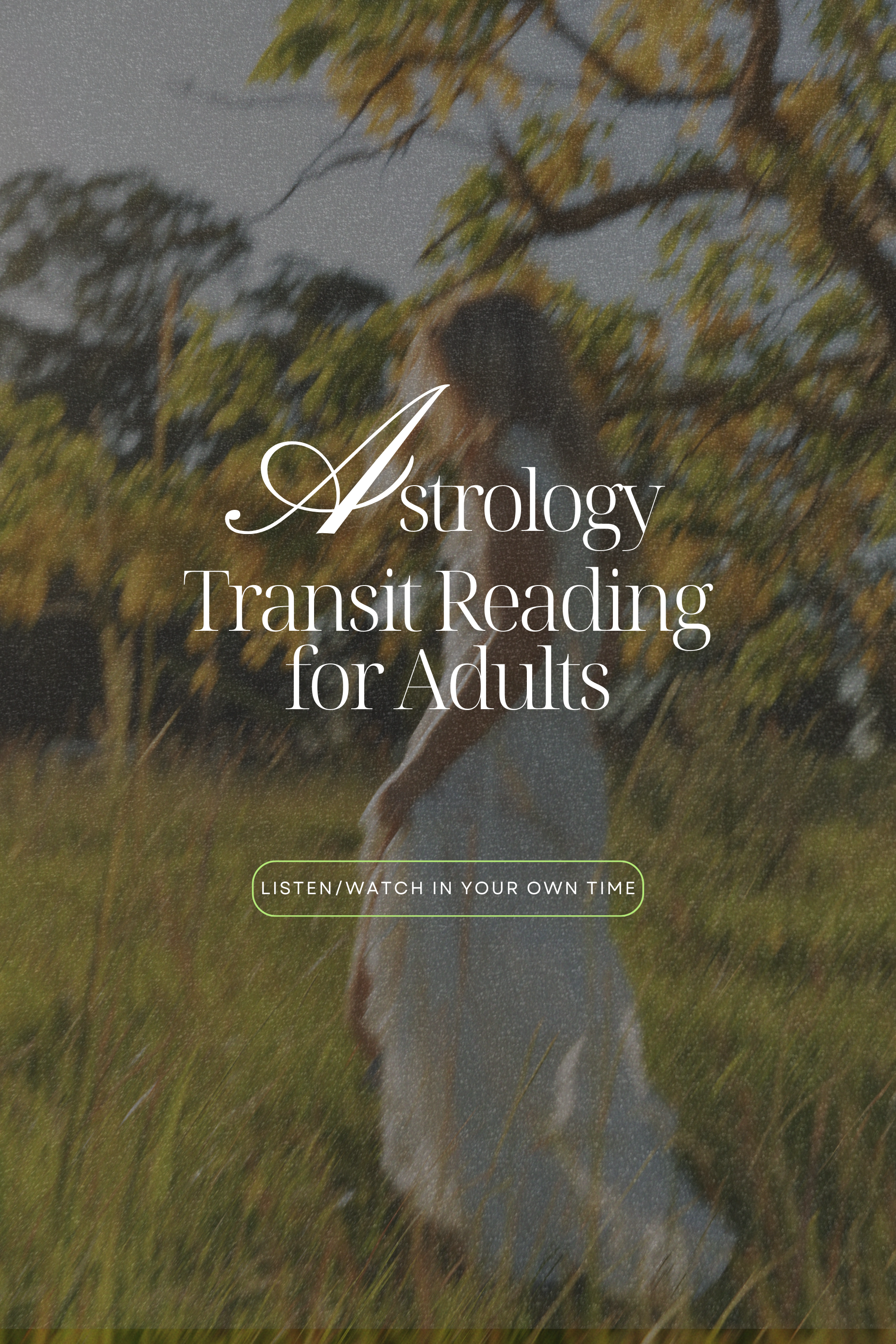 1:1 Astrology Transit Reading (for Adults)