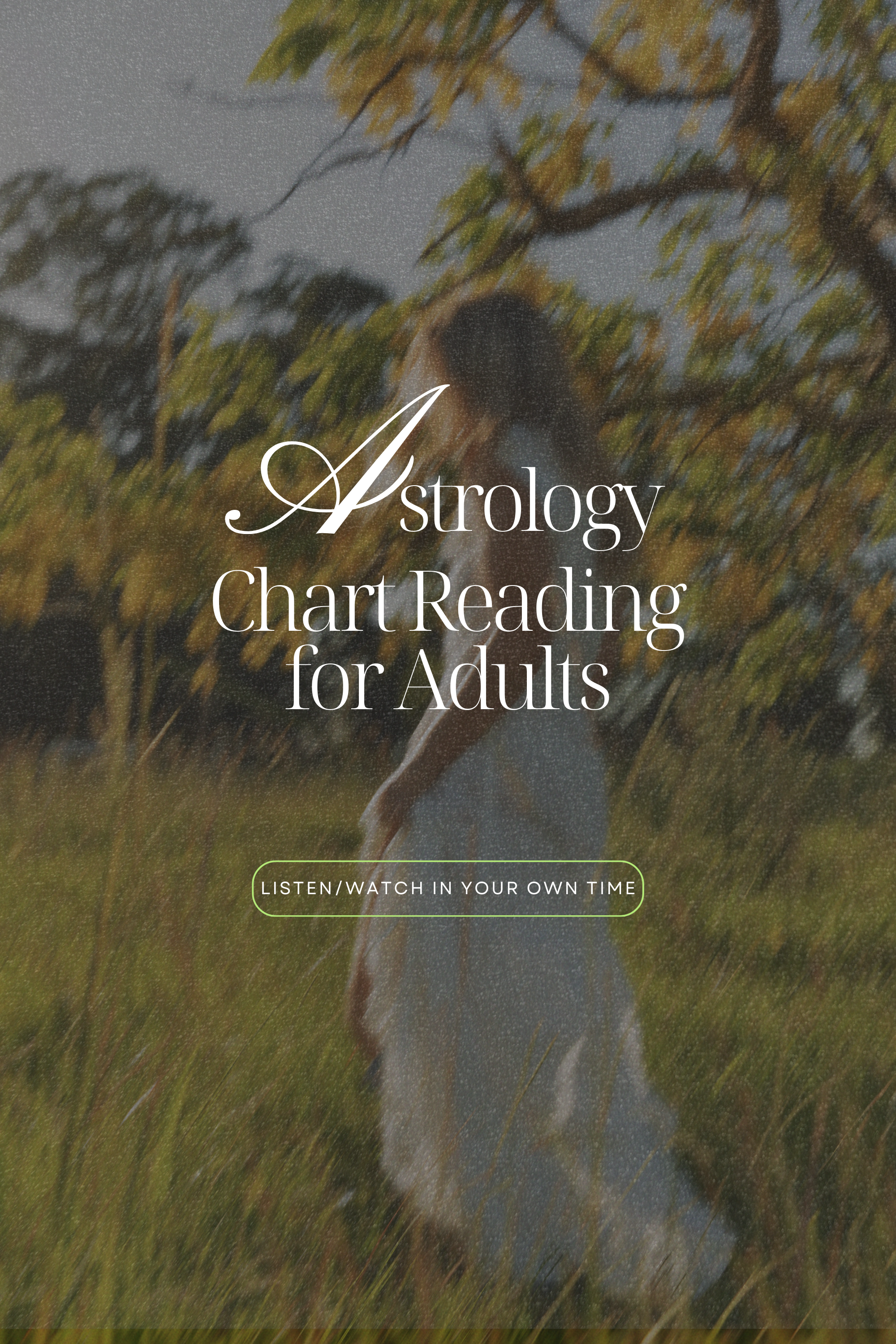 1:1 Astrology Chart Reading (for Adults)