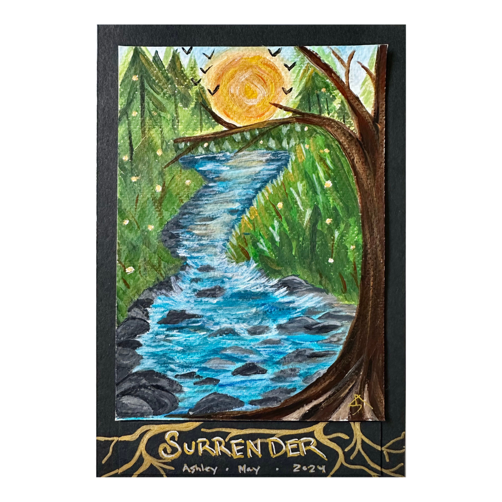 Channeled Art Painting by Spiritual Alchemist Inc