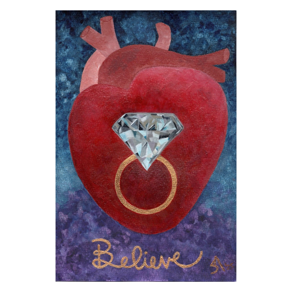 Channeled Art Painting by Spiritual Alchemist Inc