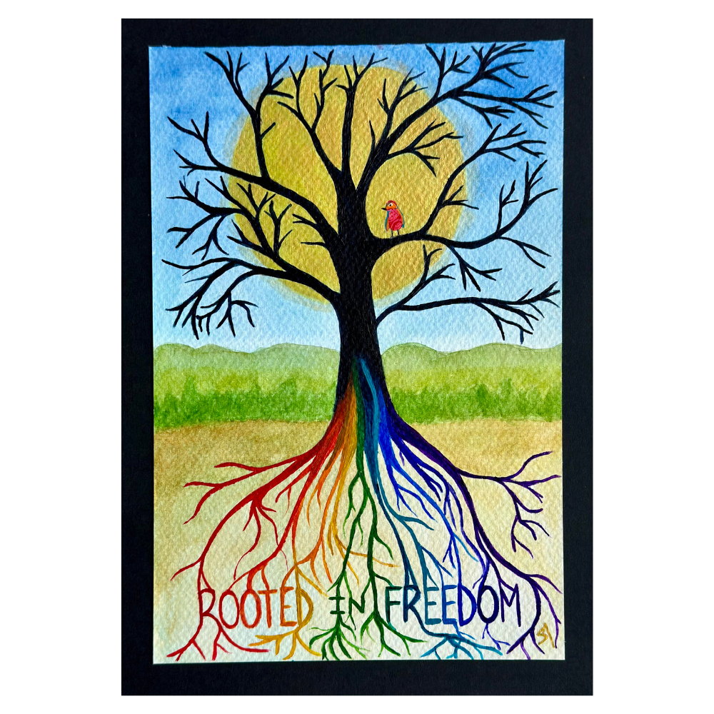 Channeled Art Painting by Spiritual Alchemist Inc