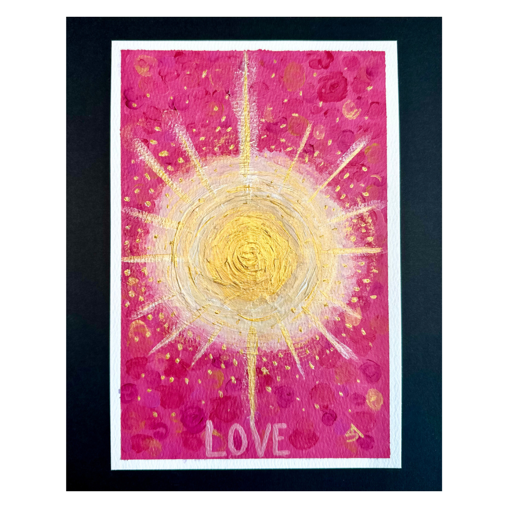 Channeled Art Painting by Spiritual Alchemist Inc