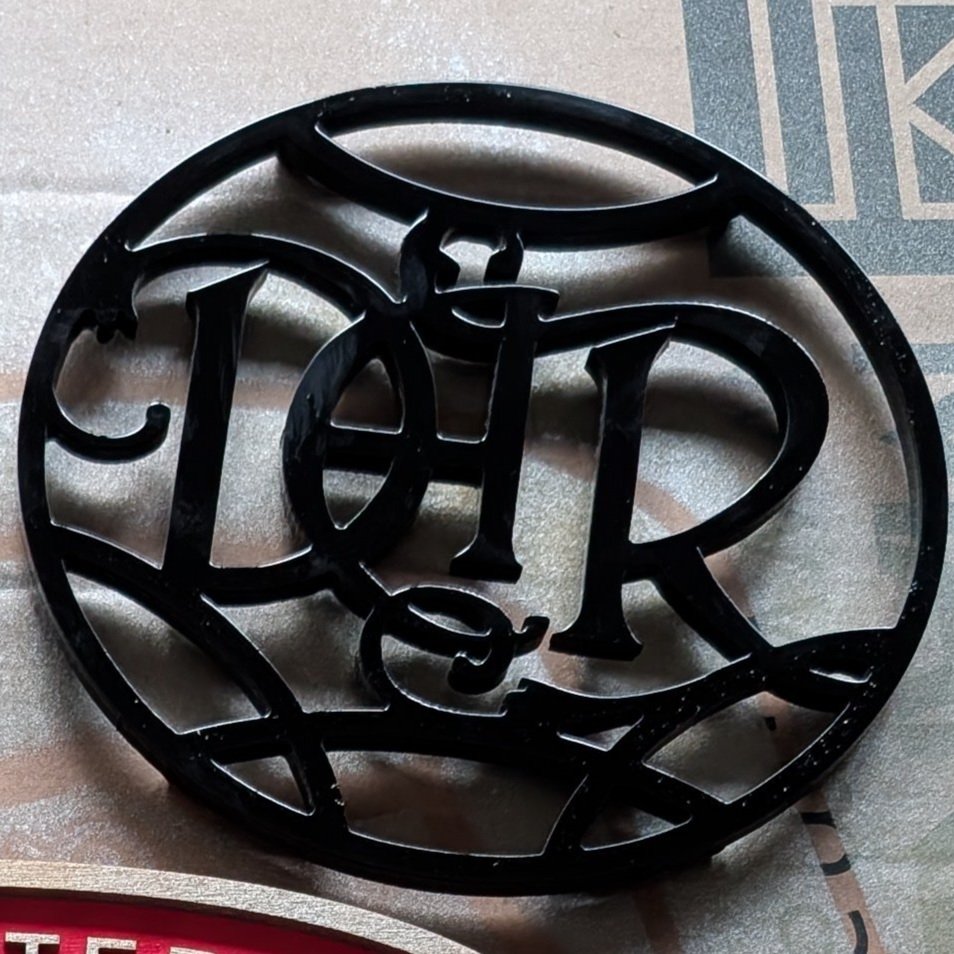 Metal Trivet - Laser Cut Steel + Powder Coat