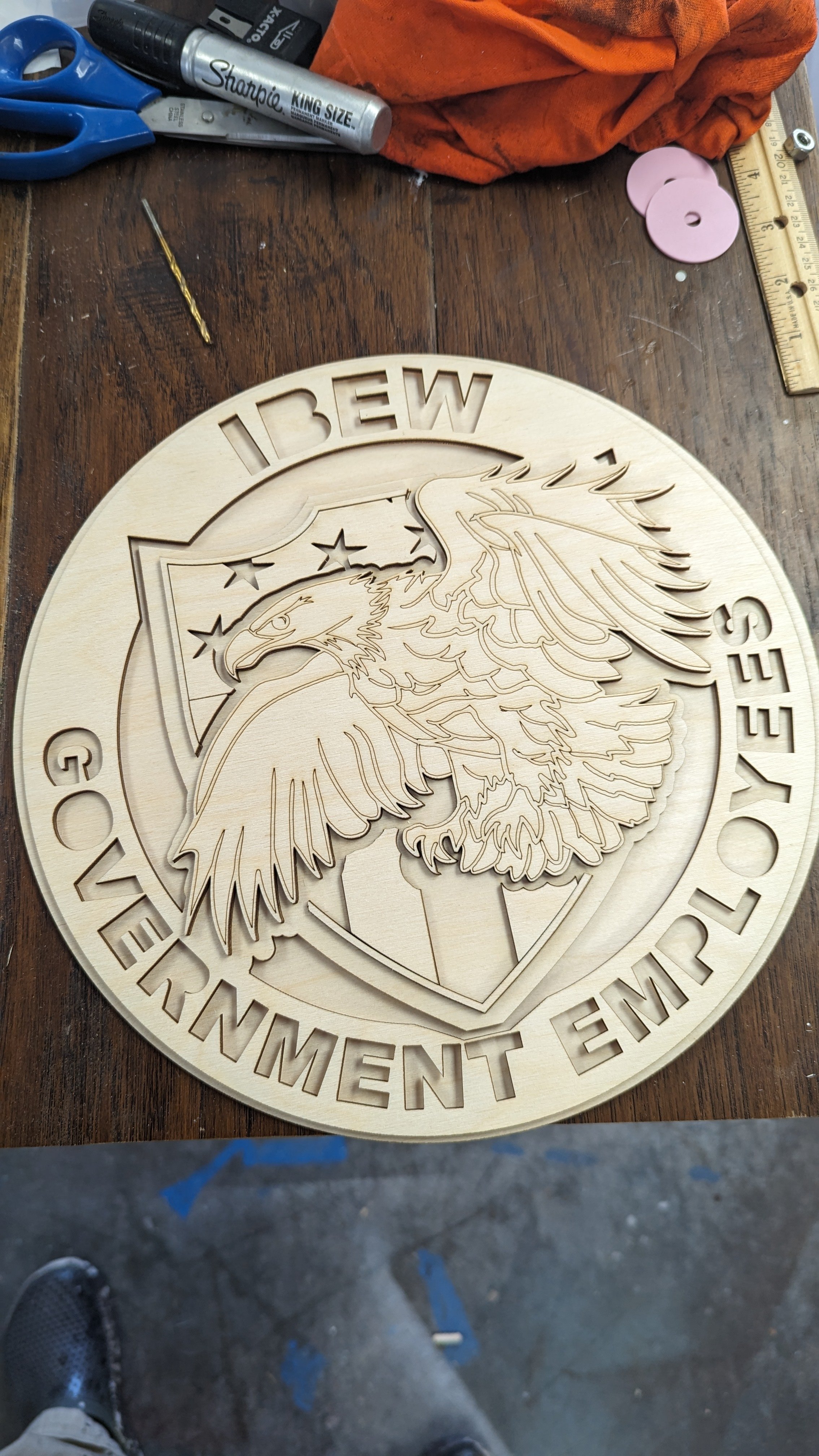 In Progress Award - Wood