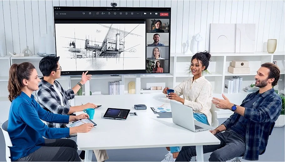 Yealink Meeting Bar Microsoft Teams Room Teams Room Zoom Room Conference Room AV Audio Video Audio Visual Commercial Professional